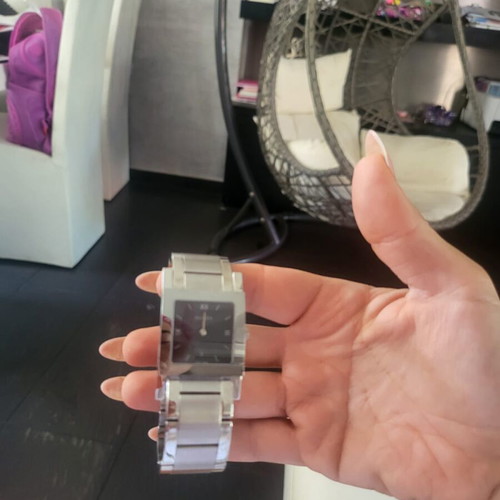 Gucci women's watch silver used