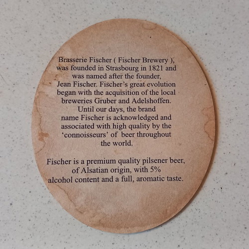 Fischer coaster used