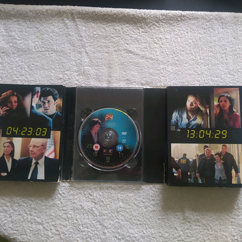24 Season 2 DVD Collection used, action thriller series with English subtitles