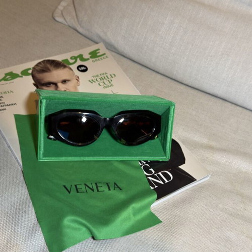 Bottega Veneta BV1031S 002 sunglasses used, tortoise shell and gold
