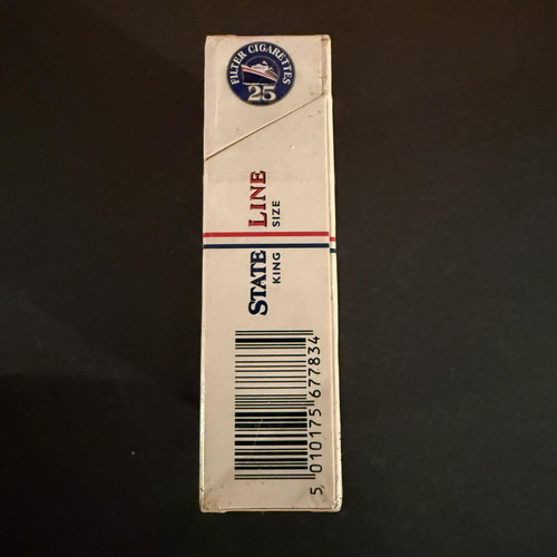 State Line Lights pack of 25 King Size cigarettes new, Gallaher
