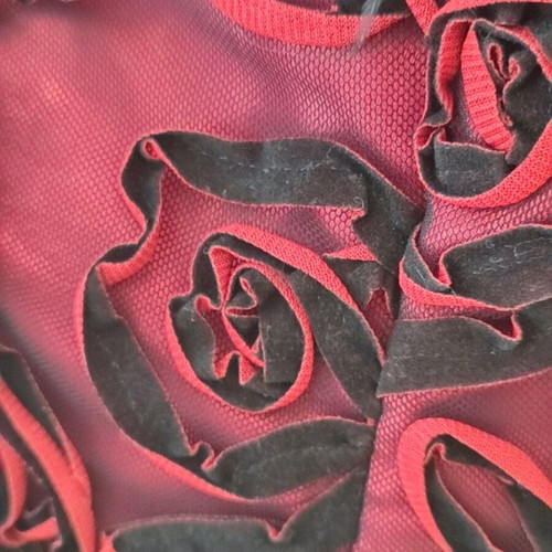 Mina Collection bustier lace burgundy size 46 new with tag