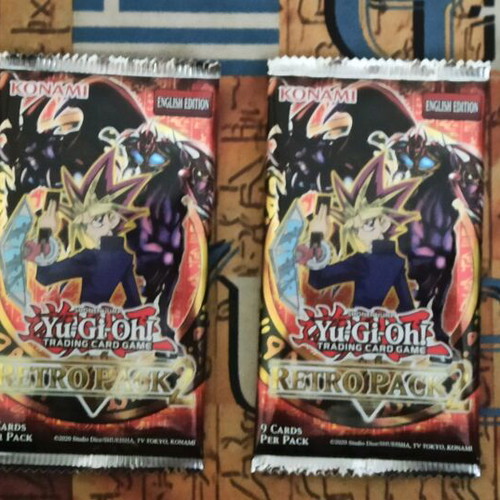 Booster Pack Yugioh Retro Pack 2 σαν καινούργιο, πακέτο 4 τεμαχίων
