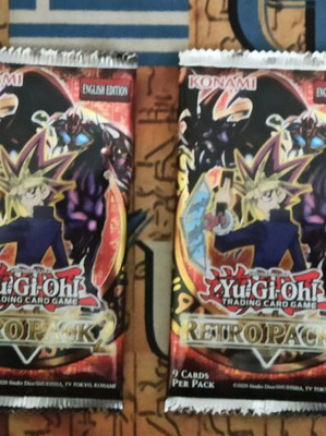 Booster Pack Yugioh Retro Pack 2 σαν καινούργιο, πακέτο 4 τεμαχίων