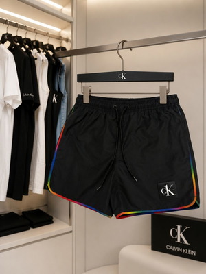 Calvin Klein Original S shorts with rainbow trim