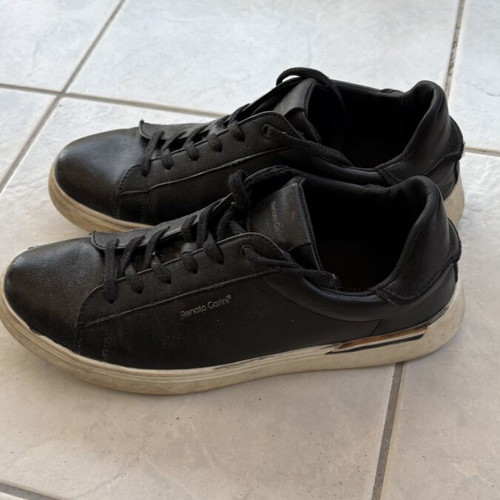 Renato Garini black sneakers size 44