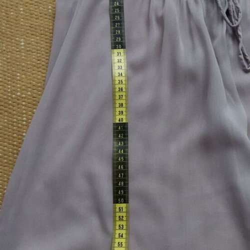 Vila Gray Transparent Top with Embroidery like new