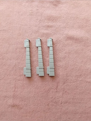 Playmobil external stone wall braces set of three used