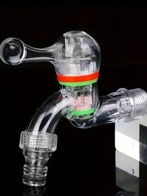 Plastic taps with removable nozzle, new, durable