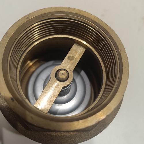 Brass Check Valve 2" New, Italian Quality