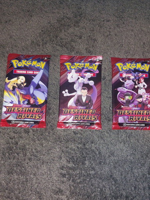 Pokemon TCG Scarlet & Violet Destined Rivals 3 καινούργια booster packs