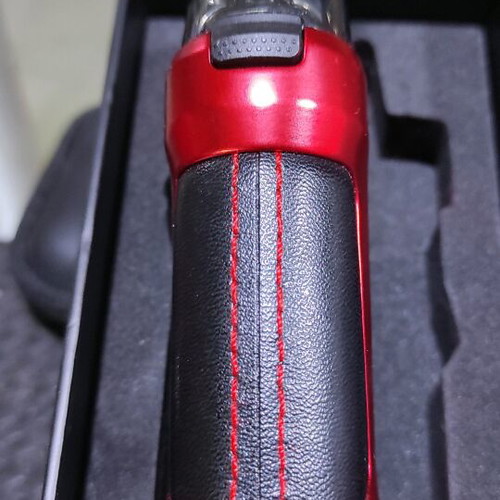 Aegis Boost Plus Red Metallic vape device like new, 1x 18650 battery
