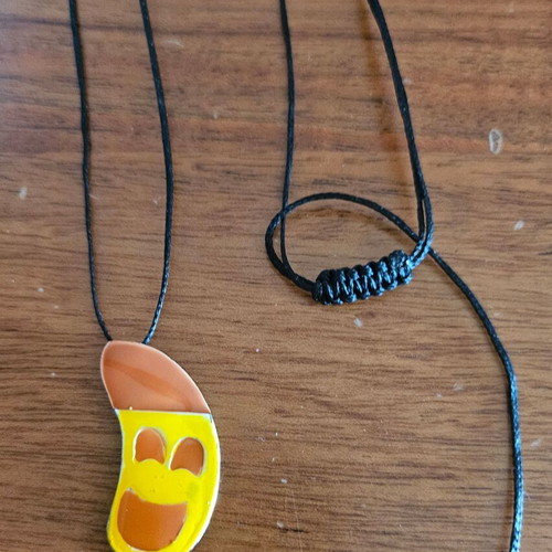 Necklace with Ice Cream Banana Pendant new