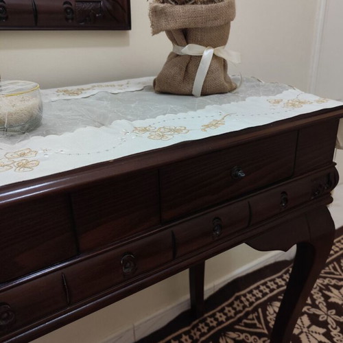 Decorative sack with dried flowers like new