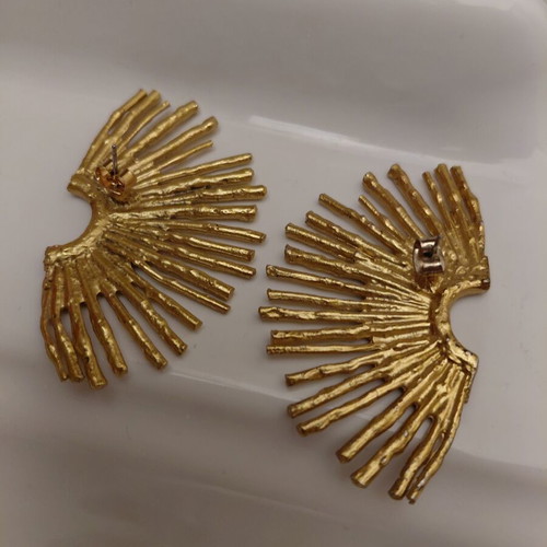 Zara gold earrings like new