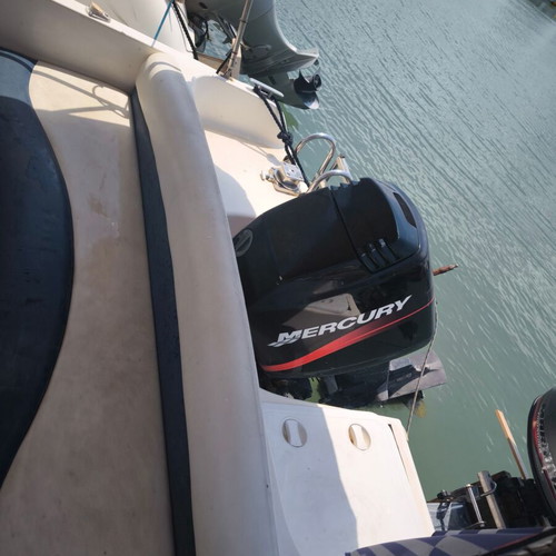 Mercury 125HP Outboard Engine used, 450 hours, complete with instruments and papers