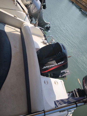 Mercury 125HP outboard motor used, 450 hours