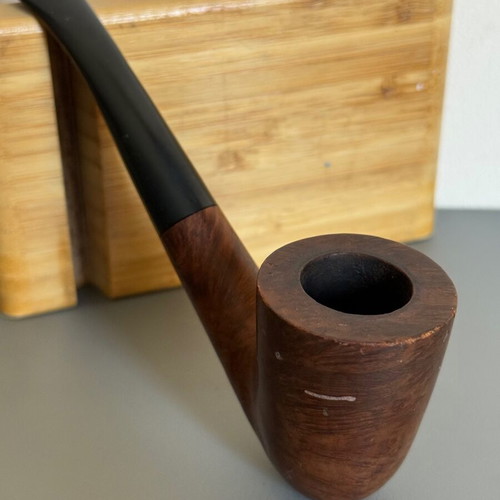 Dr Grabow Hillcrest Tobacco Pipe used, vintage bent briar with White Spade