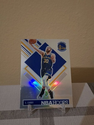 Steph Curry Tribute Holo NBA Hoops card like new