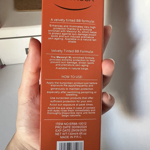 Ever Rosa Sun Cream SPF 60+ new, sealed