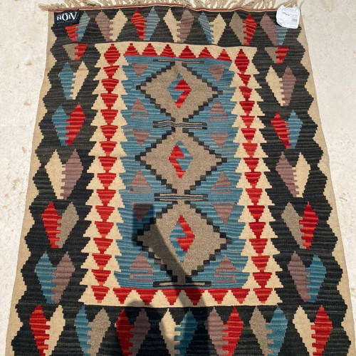 Handmade AION kilim used in excellent condition