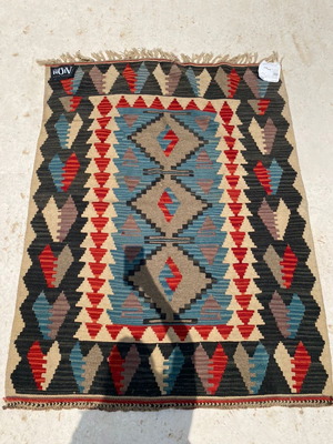 Handmade AION kilim used in excellent condition
