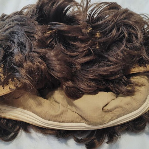 Sea Cap Wig used, soft brown-blonde color