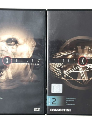 X-Files Season 2 DVD 1 & 2 μεταχειρισμένα με ελληνικούς υπότιτλους, DeAgostini