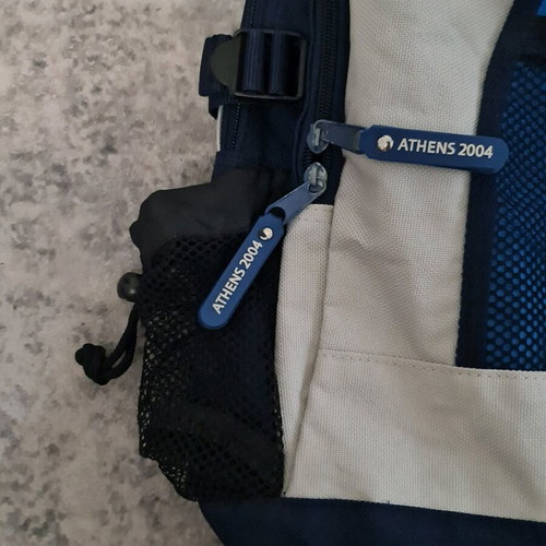 Official Athens 2004 Olympic Games collectible backpack