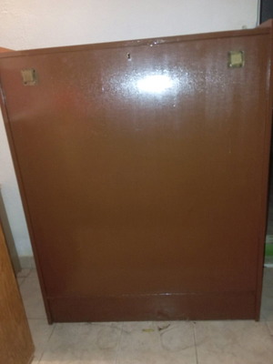 Furniture bed used, opens