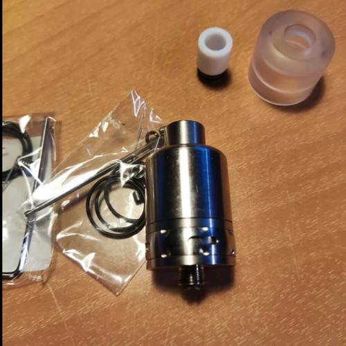 SnapDragon RDA v1 atomizer like new, stainless steel 316