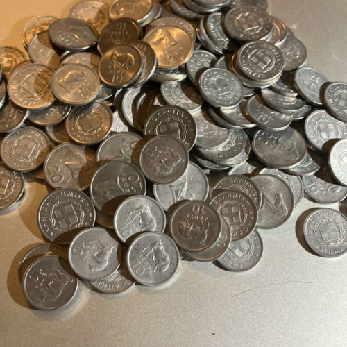 115 Greek coins