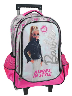 Barbie Τσάντα Δημοτικού με ανατομική πλάτη 46x35x20cm καινούργια