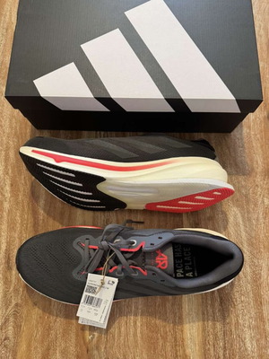 Supernova Rise 2 Adidas athletic shoes new with tags, size 46.5, black