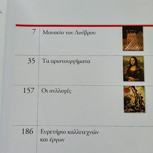 Louvre Paris like new, museum guide booklet 190 pages