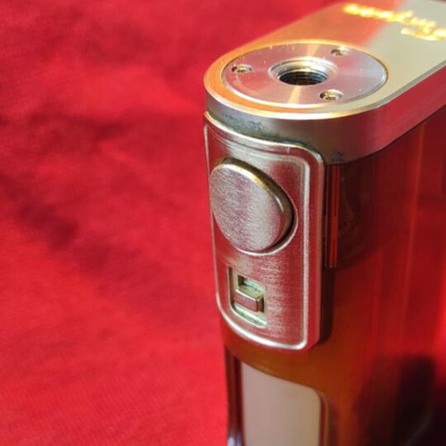 Lost Vape Furyan Squonk Mech Mod μεταχειρισμένο, μπρούτζινο με Ultem-Carbon Fiber