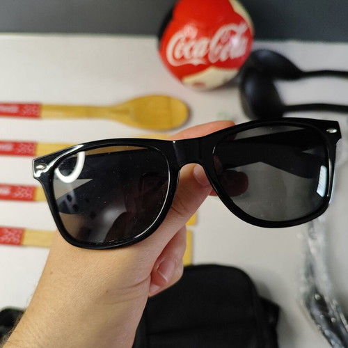 Coca Cola promotional set used with bag, kitchen tools, sunglasses, ball