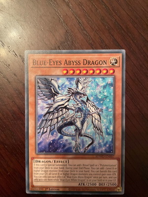 Blue Eyes Abyss Dragon like new