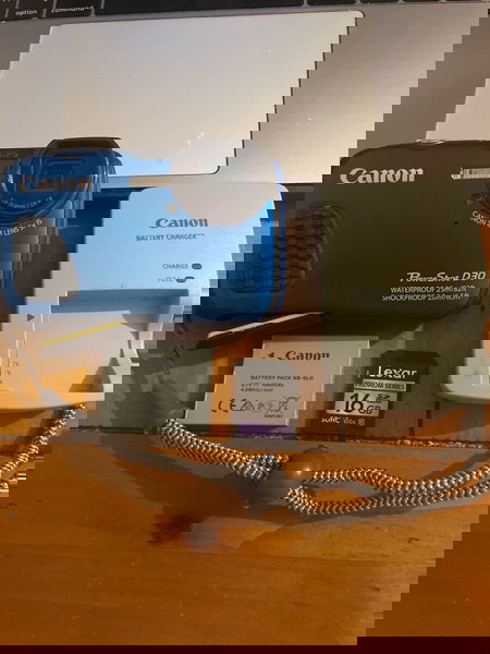 CANON POWERSHOT D30 BLUE +ΔΩΡΟ Lexar Platinum II 64GB SD Photo Memory Card ΑΞΙΑΣ 20€ + 2ο ΔΩΡΟ ΘΗΚΗ