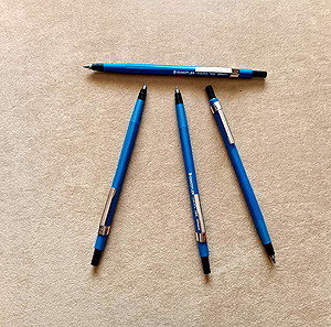 Vintage Staedtler Mars Technico 788 Μηχανικό Μολύβι 2.0mm Κατάλληλο για Σχέδιο Μπλε(4 τμχ)