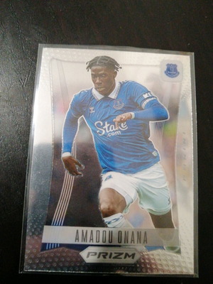 Amadou Onana 2023-24 Panini Prizm Premier League като нов