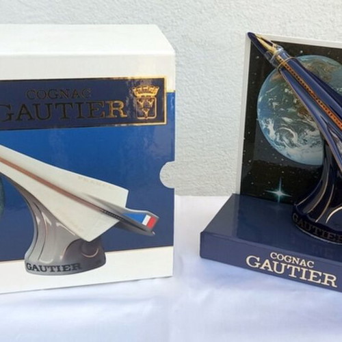 Gautier Cognac collectible cognac in Concorde bottle new