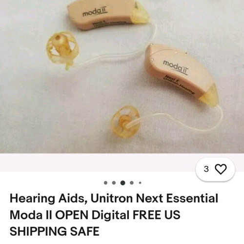 Next 16 hearing aid like new