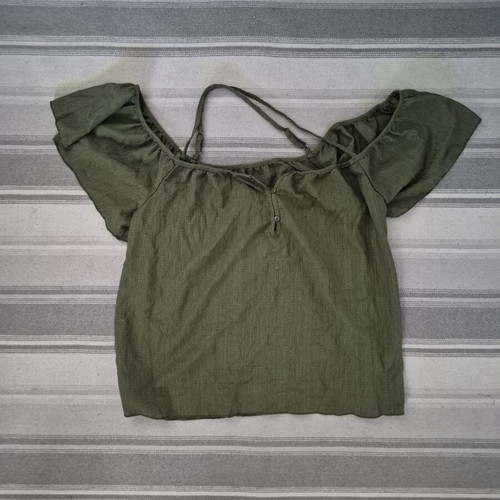 Shein Curve blouse, green, size XL