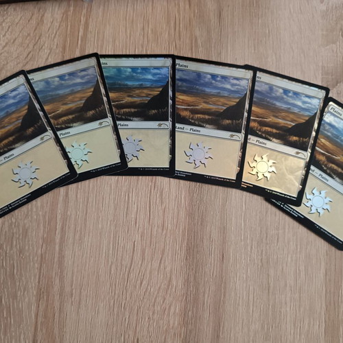 Plains MTG card foil, mint condition