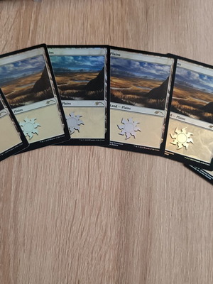 Plains MTG card foil, mint condition