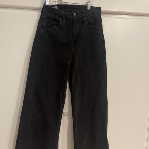 Gap high rise flare pants black like new