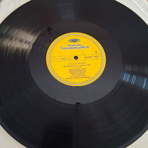 Beethoven 8th & 9th Symphony 2 LP box set used, Deutsche Grammophon