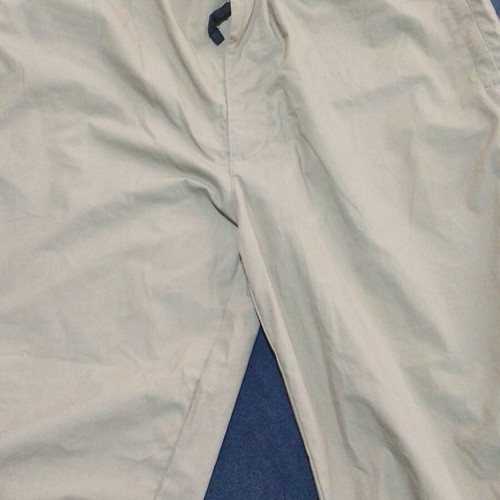 Men's Pants XL like new, beige, Italian with zipper pockets