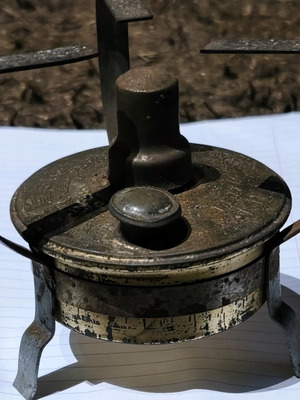 Small bronze kaminetto like new